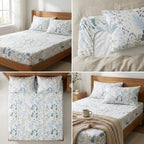 Classical Design Elastic/Fitted Bedsheets Pure Cotton 108 BY 108 Inch