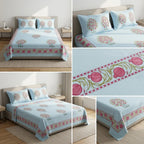 World's Finest Percale Dye Base Bedsheets – 600 Thread Count (King Size 108 x 108 inches) Product Code :- 55B188RKEH