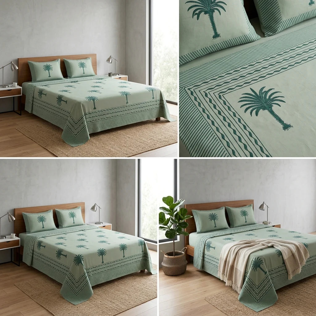 World's Finest Percale Dye Base Bedsheets – 600 Thread Count (King Size 108 x 108 inches) Product Code :- 55B188RKEH