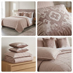 ✨Regal Touch Quilted Bedcovers Bedcover Set – 5 Piece Luxury Bedding Collection ✨