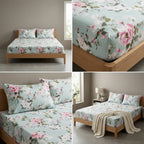 Fitted Bedsheets Pure Cotton 108 BY 108 Inch Product Code :- 55B93RKEH