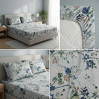Fitted Bedsheets Pure Cotton 108 BY 108 Inch Product Code :- 55B93RKEH