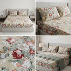 Fitted Bedsheets Pure Cotton 108 BY 108 Inch Product Code :- 55B93RKEH