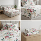 Fitted Bedsheets Pure Cotton 108 BY 108 Inch Product Code :- 55B93RKEH