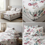 Fitted Bedsheets Pure Cotton 108 BY 108 Inch Product Code :- 55B93RKEH