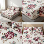Fitted Bedsheets Pure Cotton 108 BY 108 Inch Product Code :- 55B93RKEH