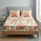 Fitted Bedsheets Pure Cotton 108 BY 108 Inch Product Code :- 55B93RKEH