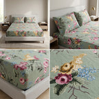 Fitted Bedsheets Pure Cotton 108 BY 108 Inch Product Code :- 55B93RKEH