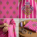 Rani Gul Pink Cotton Fabric 🩷