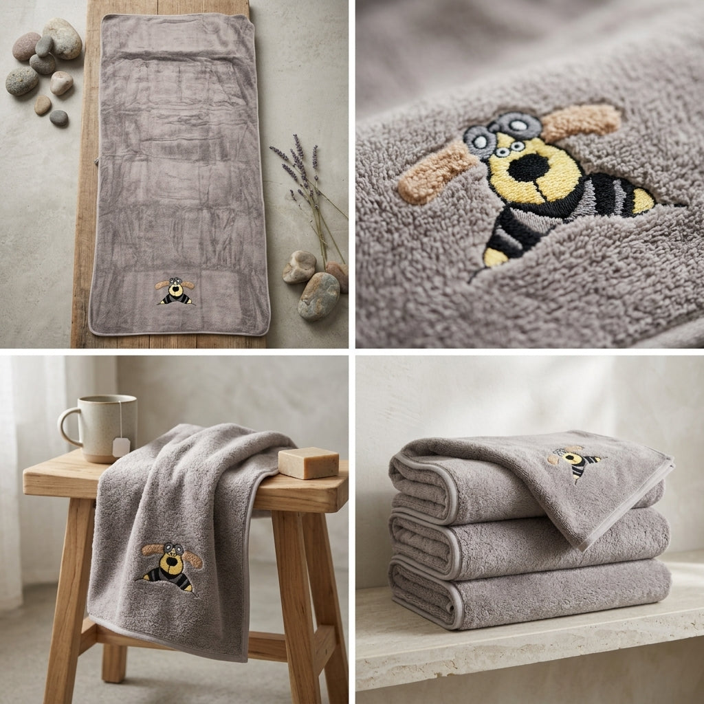 Premium Candy Soft Baby Towel – 70 x 140 CM