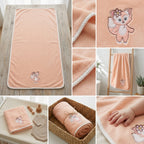 Premium Candy Soft Baby Towel – 70 x 140 CM