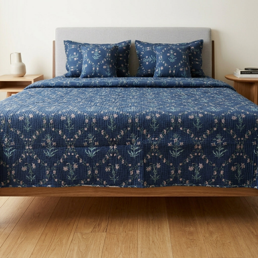 Noor 5 Pcs Quilted Bedcover