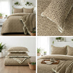 Victorian Lace Comforter Set – 4 Pcs (King Size)