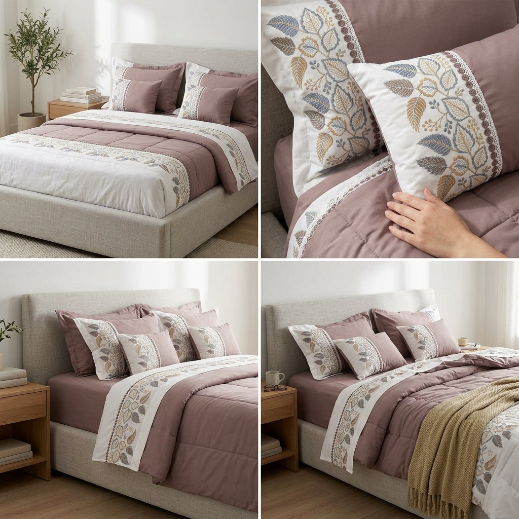 Summer 6 Pcs AC Comforter Set
