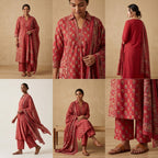 Surkh Rang 3-Piece Stitched Suit 🌹