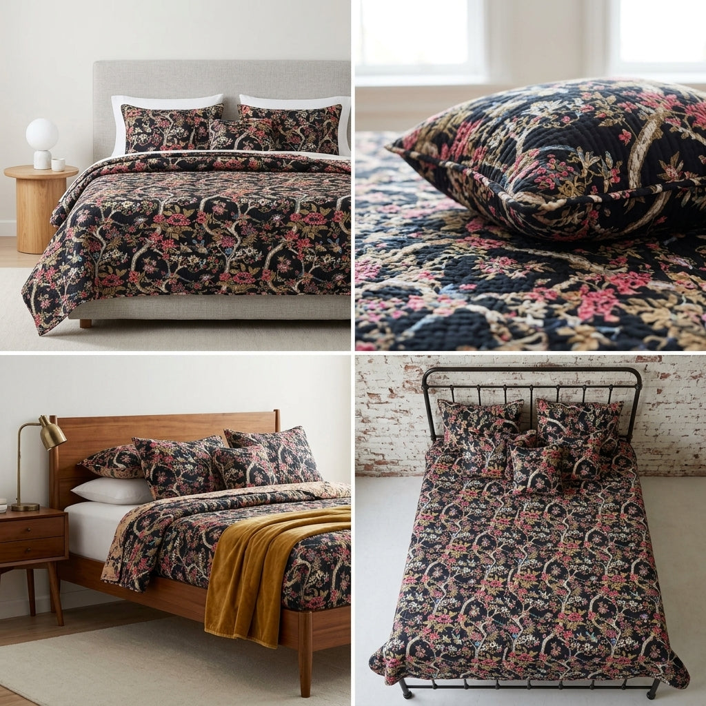Suhana Saath 5 Pcs Quilted Bedcover
