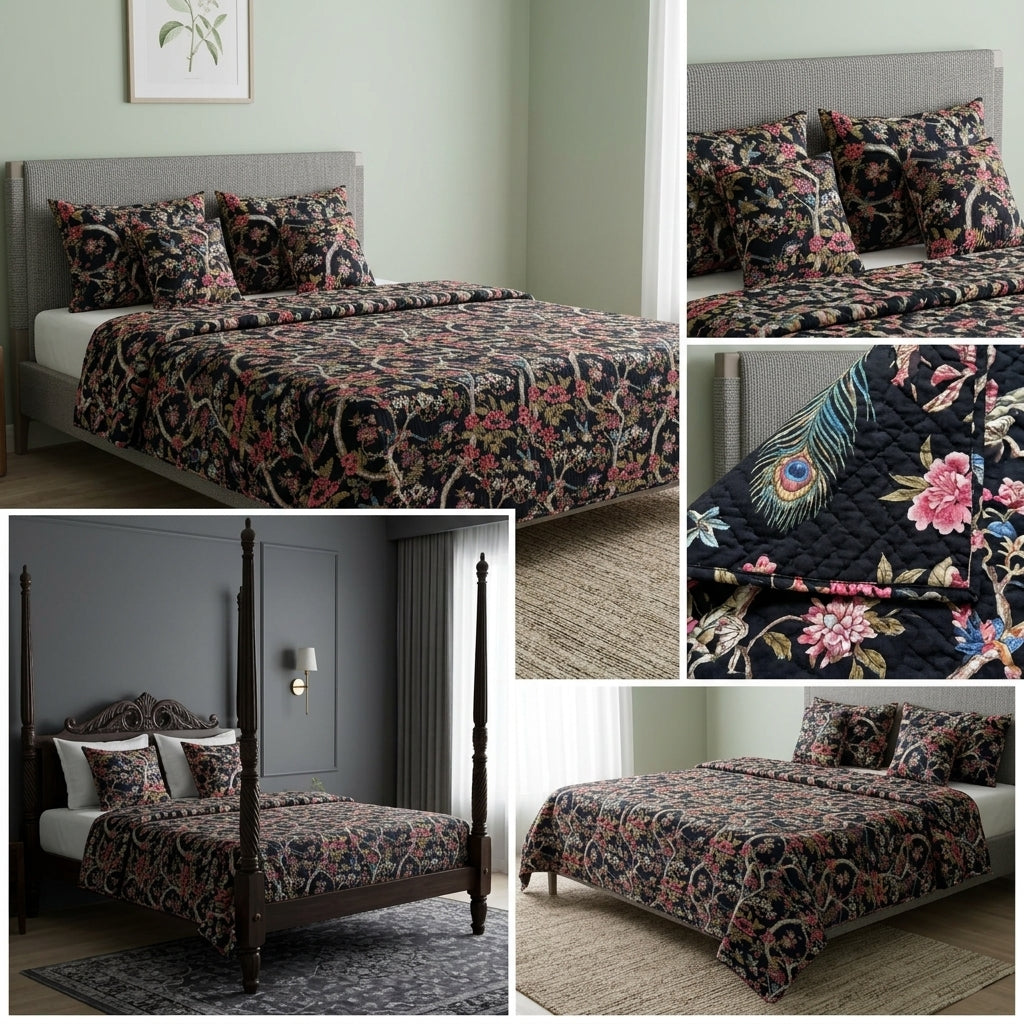 Suhana Saath 5 Pcs Quilted Bedcover