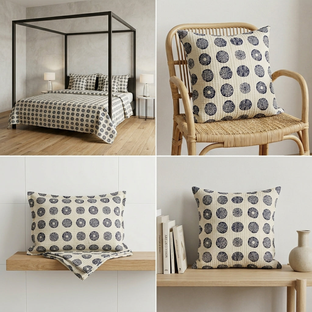 Rang-e-Ishq 5 Pcs Quilted Bedcover