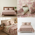Komal Khwaab 5 Pcs Quilted Bedcover