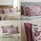 Premium Cotton Pillow Covers (Set of 2) – Multicolour 20* 36 inch