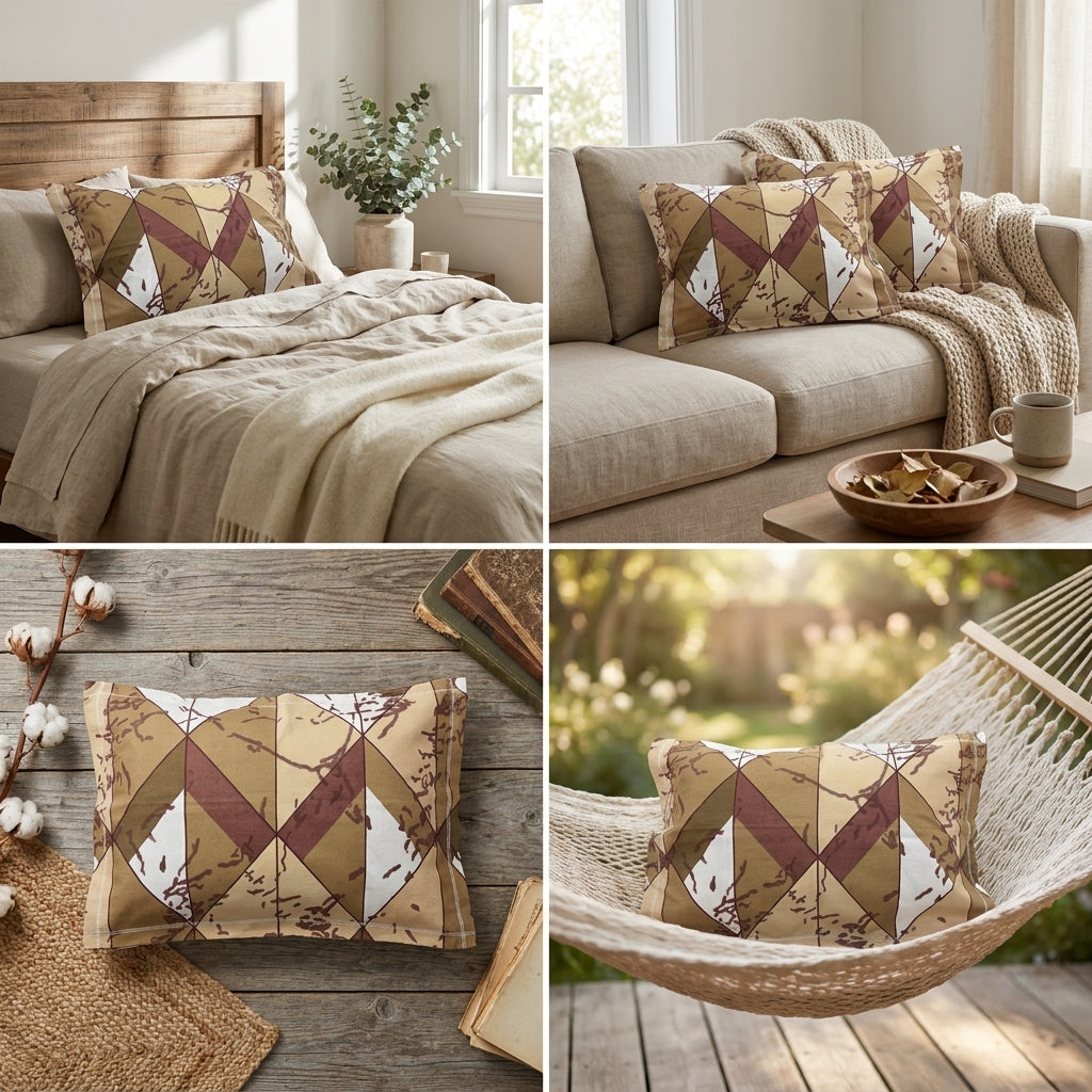 Printed Pillow Cover Collection – Stylish Designs for Every Home - Set of 2