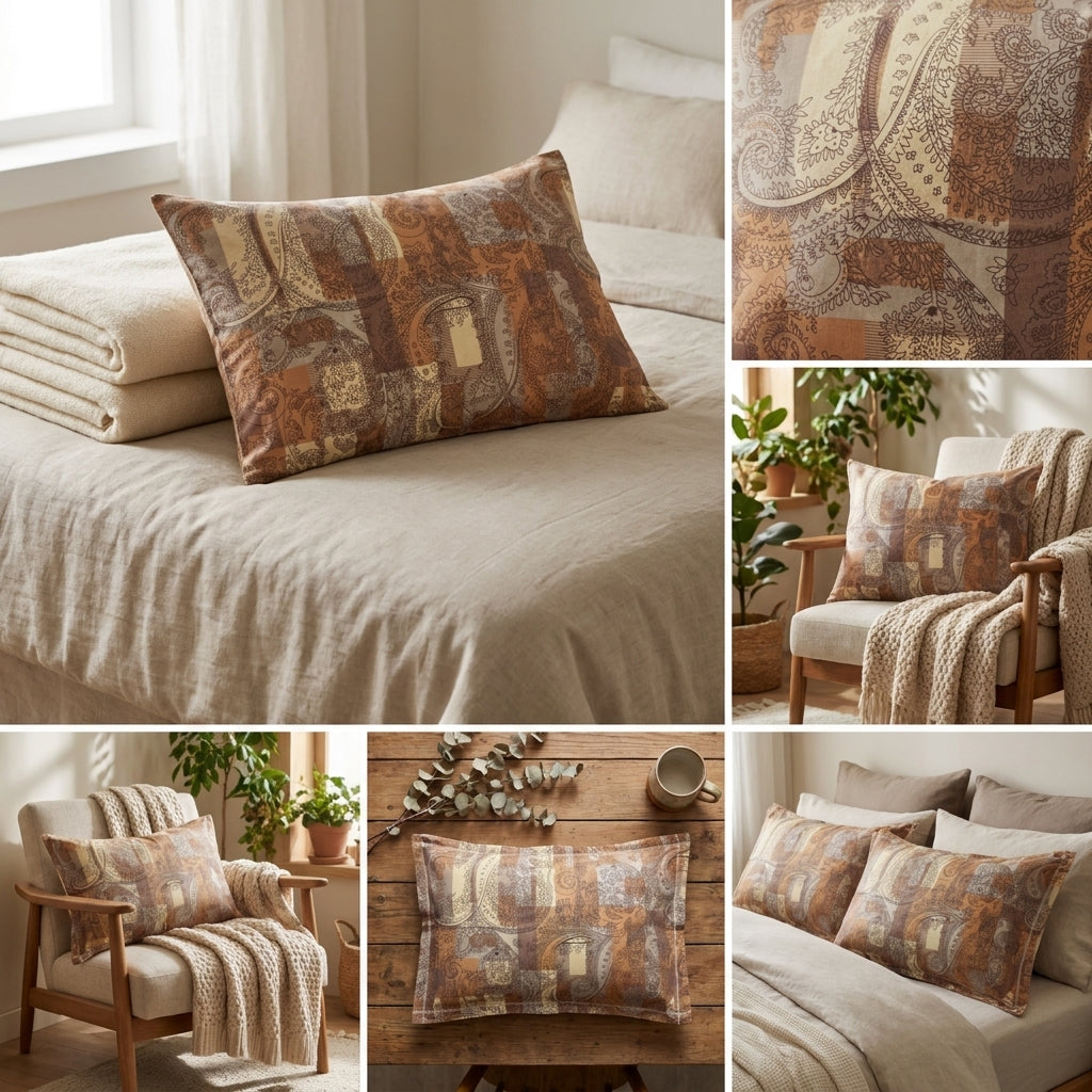 Printed Pillow Cover Collection – Stylish Designs for Every Home - Set of 2