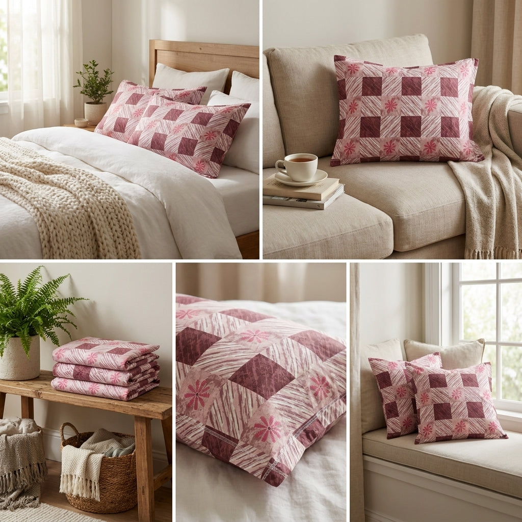 Printed Pillow Cover Collection – Stylish Designs for Every Home - Set of 2