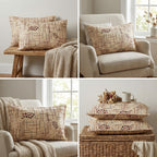 Printed Pillow Cover Collection – Stylish Designs for Every Home - Set of 2