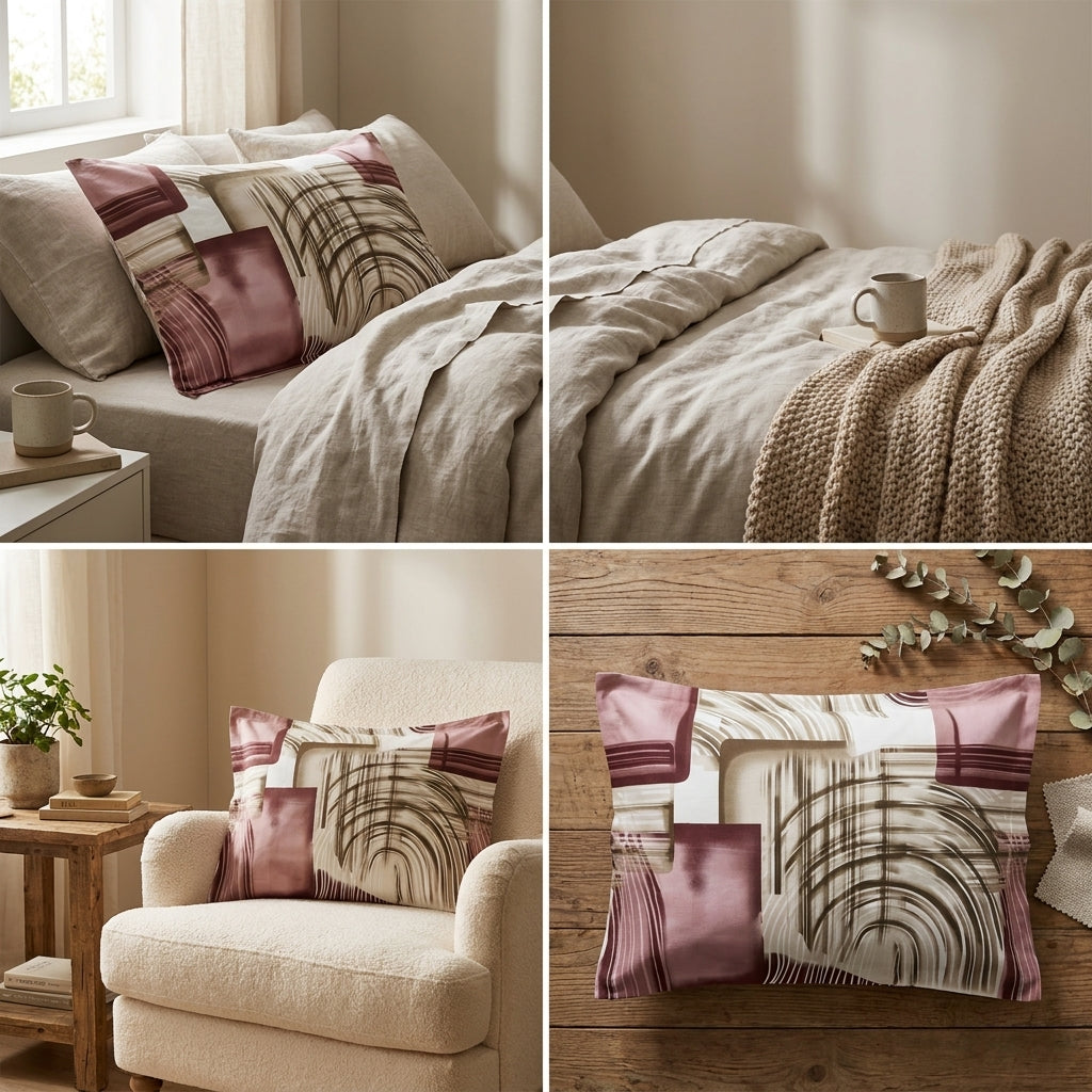Printed Pillow Cover Collection – Stylish Designs for Every Home - Set of 2