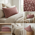 Printed Pillow Cover Collection – Stylish Designs for Every Home - Set of 2