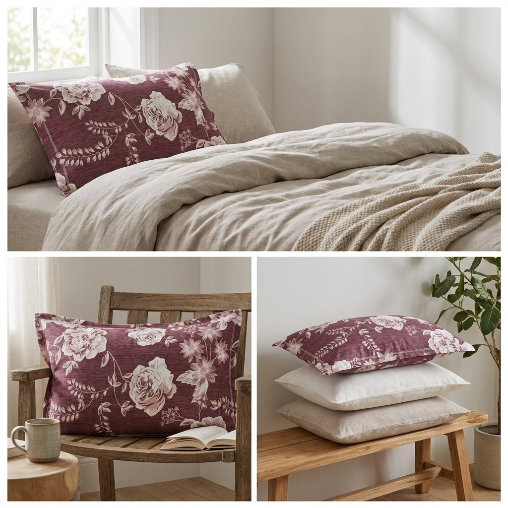 Printed Pillow Cover Collection – Stylish Designs for Every Home - Set of 2
