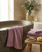 Bamboo Wood 4pc Bath Towel Set