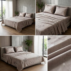 Luxury 350 Thread Count Pure Cotton Floral Bedsheets Product Code :- 55B175RKEH