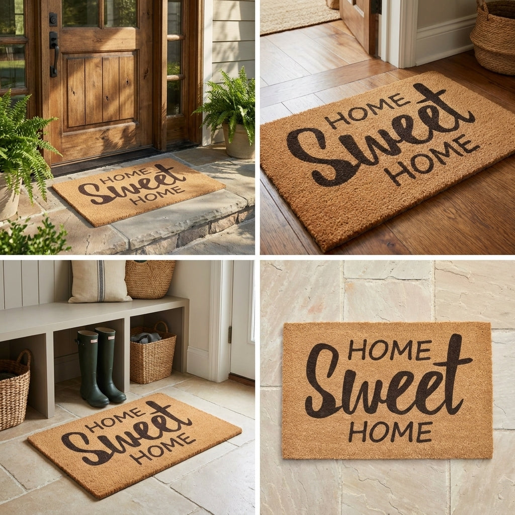Printed Door Mat / Foot Mat (60 × 40 cm)