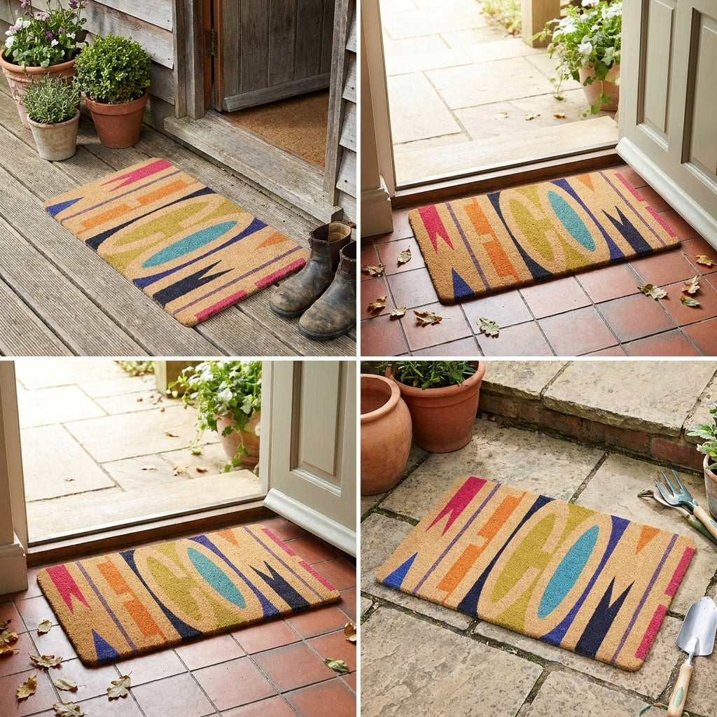 Printed Door Mat / Foot Mat (60 × 40 cm)