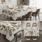 Lace Dining Table Cover – 4 Seater Product Code:- 55B58RKEH