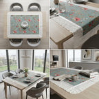 Lace Dining Table Cover – 4 Seater Product Code:- 55B58RKEH