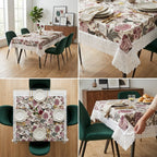 Lace Dining Table Cover – 4 Seater Product Code:- 55B58RKEH