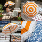 SunShield Heritage Cotton Umbrella