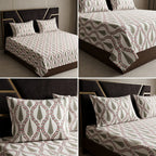 Cotton Double Bedsheet Set – 108 x 108 Inches