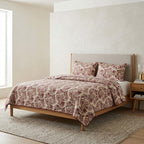 🛏️ Quilted King Size Bedcover – Super Soft Cotton (Reversible)