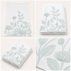 Savanna Rain Gauze Cotton Bath Towel – Artistic Printed Design | 70 × 140 CM