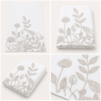 Savanna Rain Gauze Cotton Bath Towel – Artistic Printed Design | 70 × 140 CM