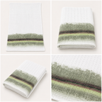 Savanna Rain Gauze Cotton Bath Towel – Artistic Printed Design | 70 × 140 CM