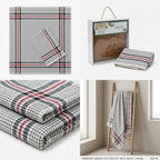 Premium Turkish Cotton Towel Set – 2 Pieces Gift Box Pack
