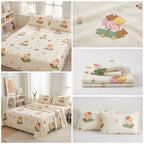 Soft & Playful Kids Bedsheet Set (108 × 108) – 100 % Pure Cotton with 2 Pillow Covers
