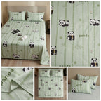 Soft & Playful Kids Bedsheet Set (108 × 108) – 100 % Pure Cotton with 2 Pillow Covers