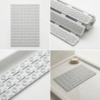 PVC Shower Mat – Anti-Skid Quick Drain Bathroom Mat