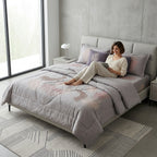 Luxury Embroidery Comforter Set – 6 Piece King Size