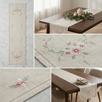 Luxury Designer Turkish Table Runner (70 x 16 Inches)